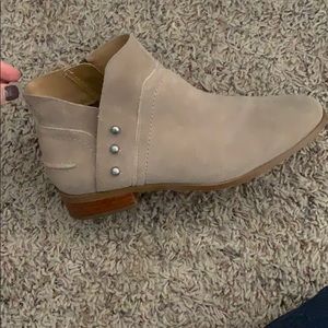 Franco Sarto tan booties